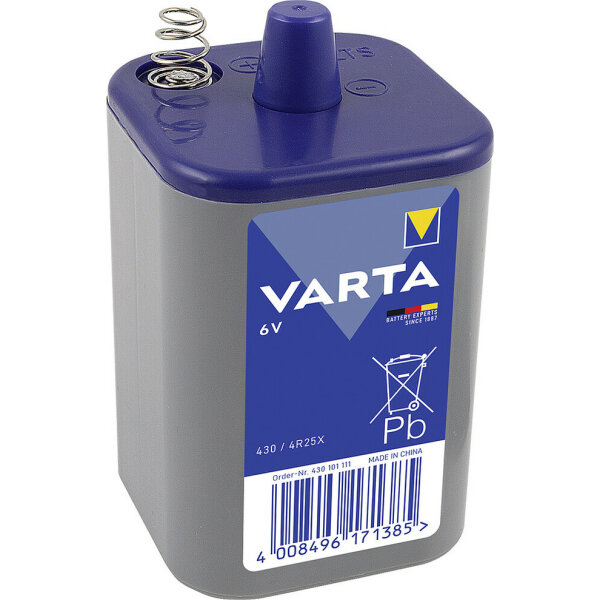 Varta Blockbatterie Varta 6 V Typ 4R25