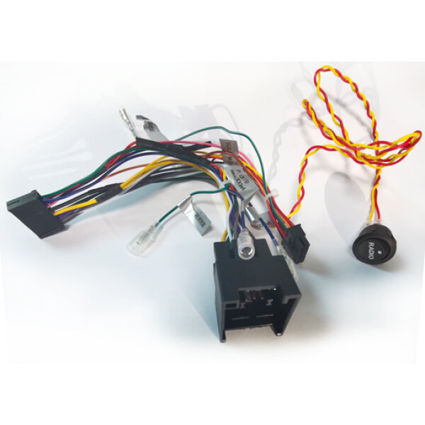 XZENT Stromadapter XZENT Radio mit Schalter zu ISO F280/F285